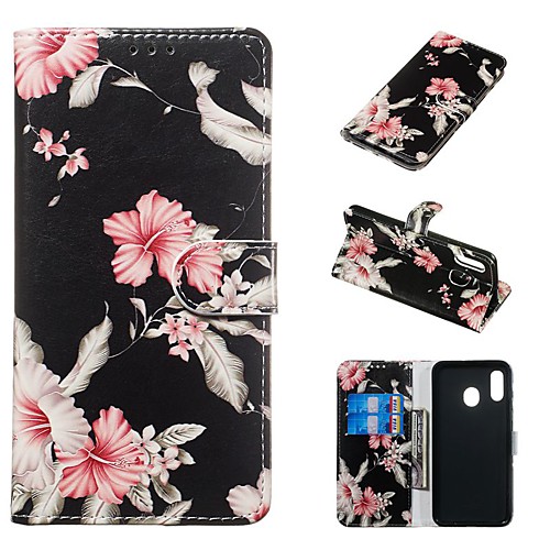 

Case For Samsung Galaxy A20e / A7(2018) Magnetic / Flip / with Stand Full Body Cases Flower Hard PU Leather for Galaxy A9(2018)/A10/A30/20A/A40/A70/A9 2018/A3 2016/A5 2017/A3 2017/A5 2016