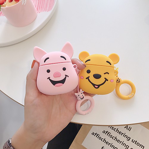 

AirPods Case Cool Lovely Pattern Shockproof Protective Cartoon Cover Portable For AirPods1 & AirPods2 (AirPods Charging Case Not included)