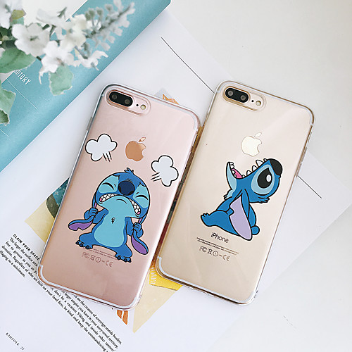 

Phone Case For Apple Back Cover iPhone 11 Pro Max SE 2020 X XR XS Max 8 7 6 Shockproof Dustproof Transparent Cartoon Transparent TPU