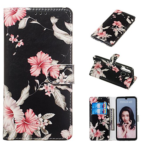 

Case For Huawei P30 Pro/P30 Lite Magnetic / Flip / with Stand Full Body Cases Flower Hard PU Leather for Honor 10 Lite/P8 Lite / P8 Lite (2017)/P9 Lite/P10/P10 Lite/P30