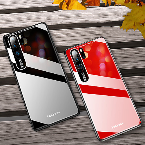 

Plexiglass Phone Case for Huawei P30 Pro P30 Shockproof PC Mirror Hard Back Cover for Huawei P30 Lite TPU Edge Case