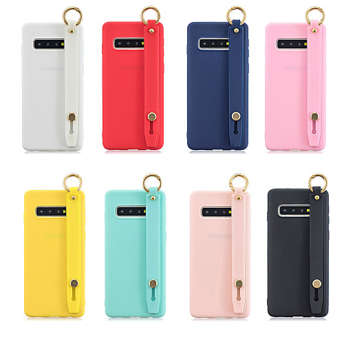 

Case For Samsung Galaxy S9 / S9 Plus / S8 Plus with Stand / Frosted Back Cover Solid Colored Soft TPU