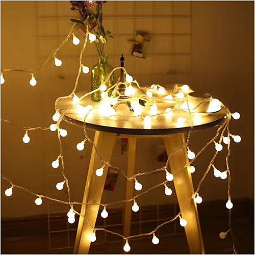 

5m String Lights 40 LEDs 1pc Multi Color Party / Decorative / Color Gradient AA Batteries Powered