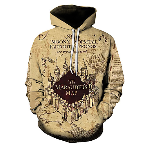 

Men's Hoodie Solid Colored Geometric 3D Hooded Party Casual Hoodies Sweatshirts Camel