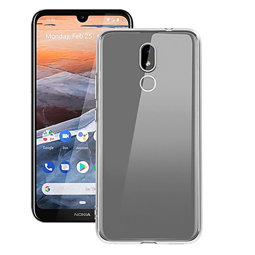 

Case For Nokia Nokia 4.2 / Nokia 3.2 Dustproof Back Cover Solid Colored Soft TPU