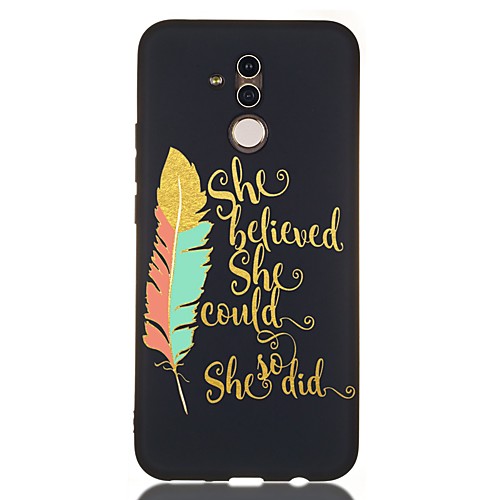 

Case For Huawei Honor 10/Honor 10 Lite/Honor 9 Lite Shockproof / Frosted / Pattern Back Cover Feather TPU Soft For Huawei Honor 8A/Honor V9 Play/Mate 20 Lite/Mate 20 Pro/Mate 10 Lite/Honor 6A/Honor 6X