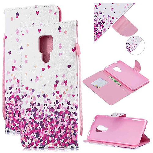 

Case For Huawei Huawei Nova 3i / Huawei Nova 4 / Mate 10 Wallet / Card Holder / Shockproof Full Body Cases Heart PU Leather