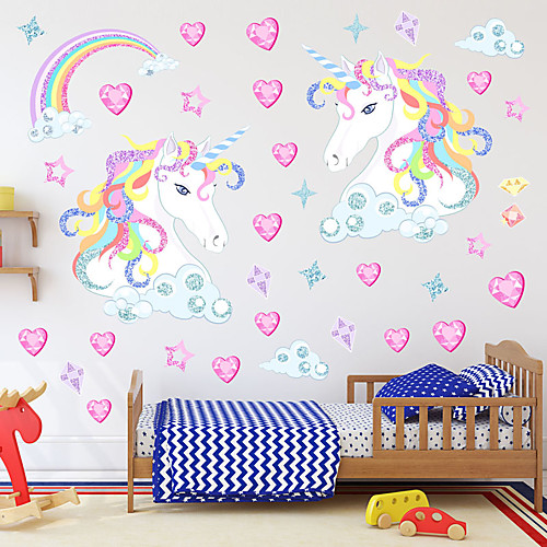 

Cartoon Wall Stickers Kids Room & kindergarten, Removable PVC Home Decoration Wall Decal