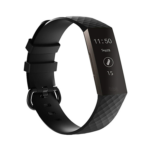 

Smart Watch Band for Fitbit 1 pcs Sport Band Silicone Replacement Wrist Strap for Fitbit Charge 3 L S