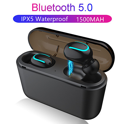 

Z-YeuY Q32 Tws True Wireless Earbuds Bluetooth 5.0 Binaural Sport Earbud With Charging Box For Iphone Android Phone