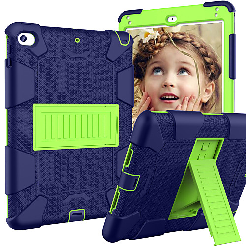 

Case For Apple iPad Mini 5 / iPad Mini 4 with Stand / Child Safe Case Back Cover Armor Silica Gel