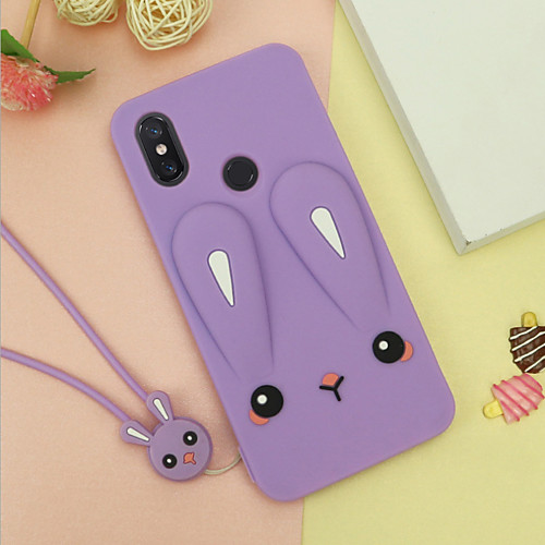 

Case For Xiaomi Mi 8 SE / Mi 9 Pattern / Shockproof Back Cover Cartoon Soft Silica Gel for Xiaomi Mi 8 / Xiaomi Mi 8 SE / Xiaomi Mi 8 Lite
