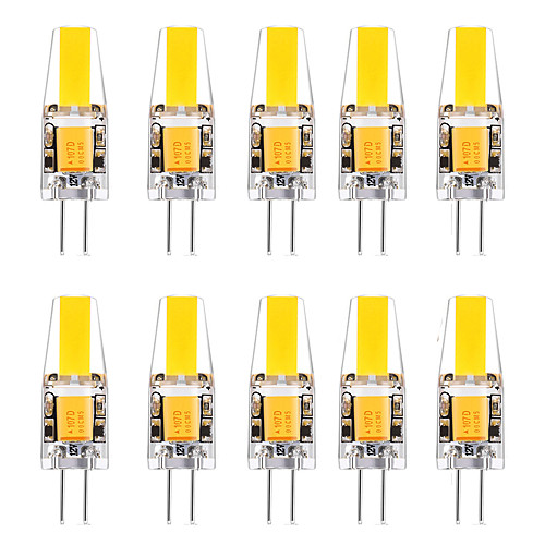 

10pcs 2 W LED Bi-pin Lights 3000 lm G4 1 LED Beads Warm White White 12 V