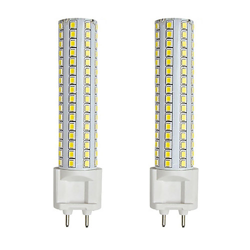 

2pcs 15 W LED Corn Lights LED Bi-pin Lights 300 lm G12 T 144 LED Beads SMD 2835 Warm White White 85-265 V