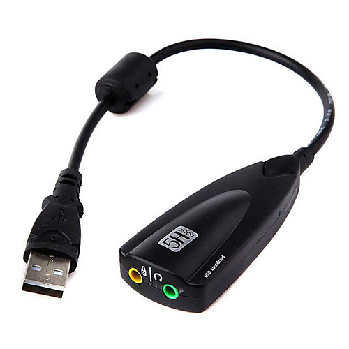 

Antimagnetic External USB Sound Card 7.1 Adapter