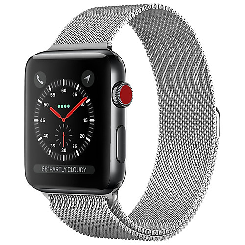 

Milan watch Strap Apple Strap 44mm/40mm/42mm/38mm iwatch5/4/3/2/1 Stainless Steel Chain Steel Wristband Magnetic Buckle