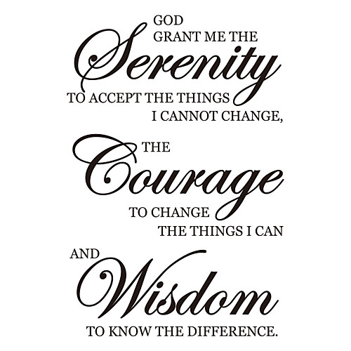 

Characters / Religious Wall Stickers Plane Wall Stickers Decorative Wall Stickers, PVC Home Decoration Wall Decal Wall Decoration 1pc / Removable 5784CM