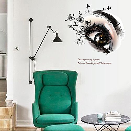 

Shapes / Fairies Wall Stickers Plane Wall Stickers Decorative Wall Stickers, PVC Home Decoration Wall Decal Wall Decoration 1pc / Removable 4560CM