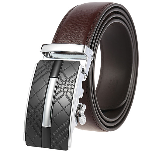 

Men's Party / Work / Basic Leather Waist Belt - Solid Colored