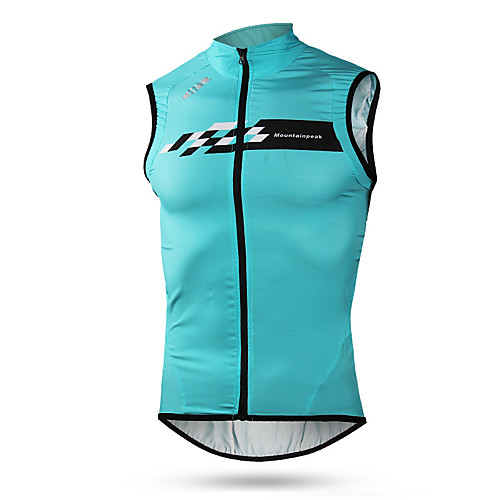 

Mountainpeak Men's Sleeveless Cycling Vest Summer Elastane Yellow Black Blue Bike Jersey Top Mountain Bike MTB Road Bike Cycling Quick Dry Breathable Back Pocket Sports Clothing Apparel / Stretchy