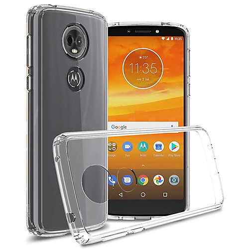 

Case For Motorola Moto G5s Plus / Moto G5s / Moto E5 Plus Shockproof / Dustproof / Transparent Back Cover Transparent Soft TPU