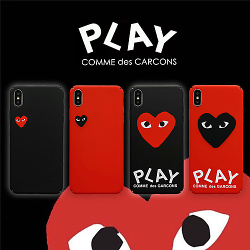 

Case For Apple iPhone XS / iPhone XR / iPhone XS Max Frosted / Game case Back Cover Heart PC