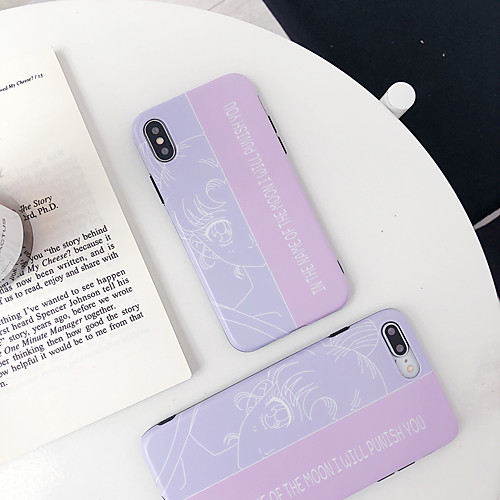 

Case For Apple iPhone XS / iPhone XR / iPhone XS Max Shockproof / IMD / Pattern Back Cover Cartoon TPU