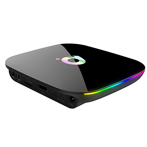 

Q Plus Smart TV Box Android 9.0 TV Box 4GB Ram 32GB 64GB Rom 6K H.265 USB3.0 Netflix Allwinner H6 PK T95Q s905x2 QuadCore Playstore Youtube Wifi Media Player