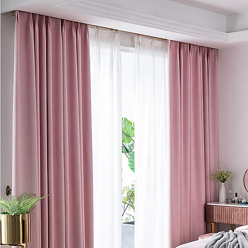 

Blackout Two Panels Curtain Living Room Curtains