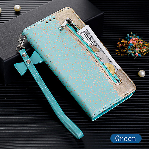 

Case For Samsung Galaxy S9 / S9 Plus / S8 Plus Wallet / Card Holder / Flip Full Body Cases Solid Colored PU Leather