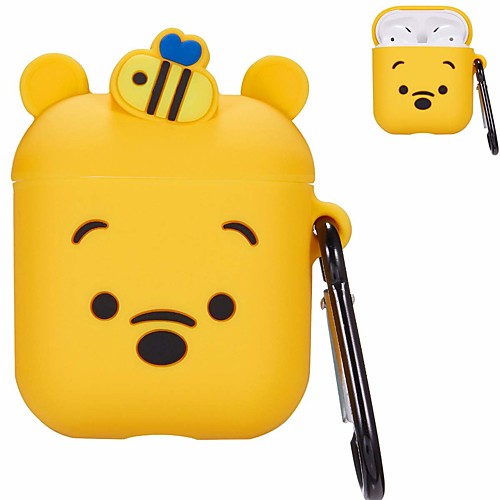

Protective Cover Case Geek & Chic Cute Apple Airpods Scratch-proof Silicon Rubber