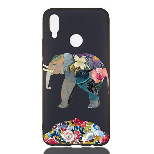

Case For Huawei Huawei Nova 3i / Huawei Y9 (2018)(Enjoy 8 Plus) / Huawei Y7 2019 Shockproof / Frosted / Pattern Back Cover Animal TPU