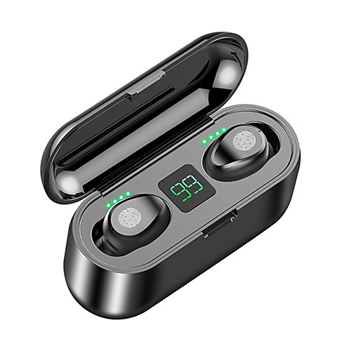 

Z-YeuY F9 TWS True Wireless Stereo Earbuds IPX5 Waterproof Touch Control Mini Bluetooth 5.0 Headphones with Power Display 2000mAh Power Bank Recharge the Phone High Sound Quality Noise Reduction