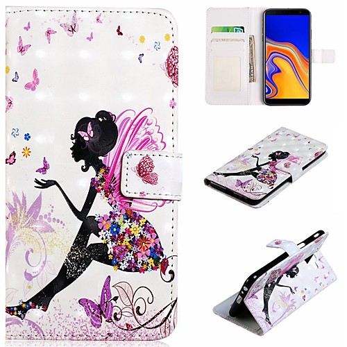 

Case For Samsung Galaxy J7 (2017) / J7 (2016) / J6 (2018) Wallet / Card Holder / Shockproof Full Body Cases Sexy Lady Hard PU Leather