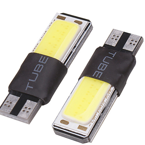 

LYMOYO 10PCS car Led T10 W5W COB Light Bulbs auto canbus error free interior lights reading Light license plate lights DC 12v