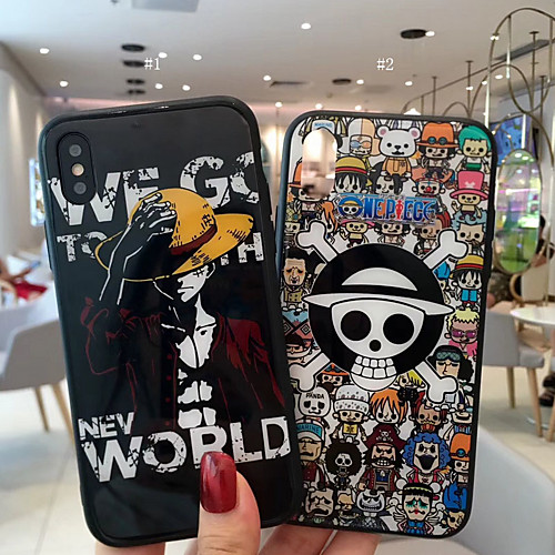 

Case For Apple iPhone 7 / iPhone 7 Plus / iPhone 6 Plus Pattern Back Cover Cartoon Hard TPU for iPhone 6 / iPhone XS