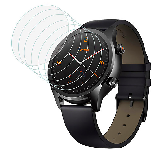 

Screen Protector for TicWatch C2 /E2 /S2 Tempered Glass Transparent High Definition (HD) Scratch Proof/9H Hardness