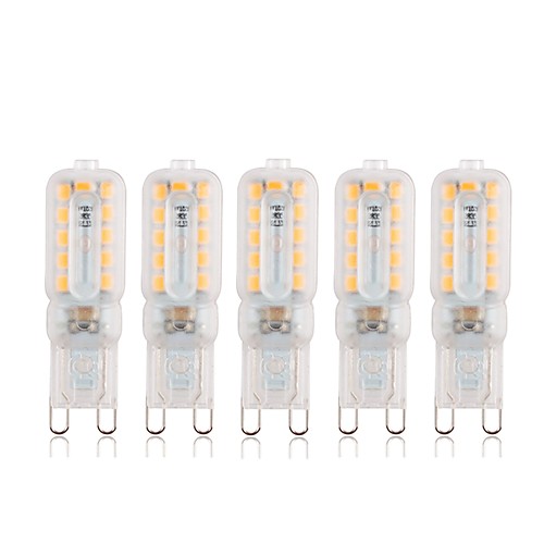 

5pcs 5 W LED Bi-pin Lights 340 lm G9 22 LED Beads SMD 2835 Dimmable Decorative Lovely Warm White Cold White 220 V 110 V