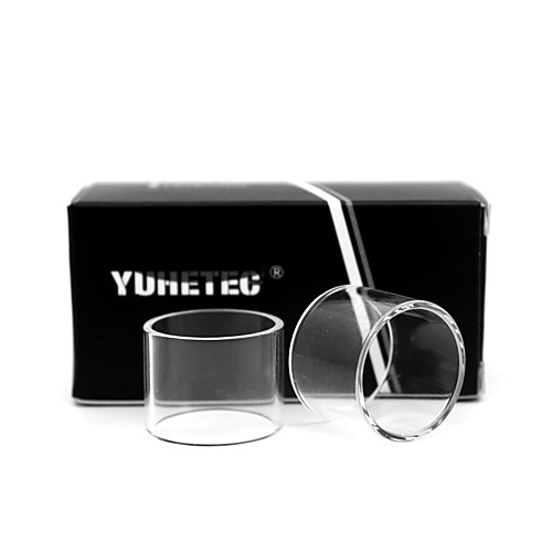 

YUHETEC Replacement Glass Tube for Augvape Merlin mini rta 2ml 2pcs