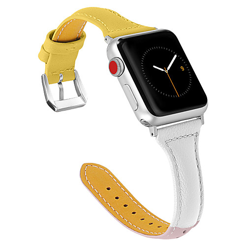 

Leather Strap For Apple watchband 38mm 42mm Replacement bracelet wrist band For iwatch series 4 3 2 144mm/40mm smart Accessories