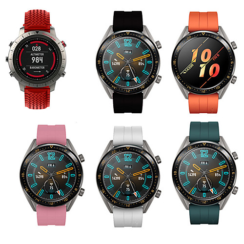 

Sport Silicone Wristband Wrist Strap Watch Band for Garmin Fenix Chronos Replacement Bracelet Band Smart Watch Accessory