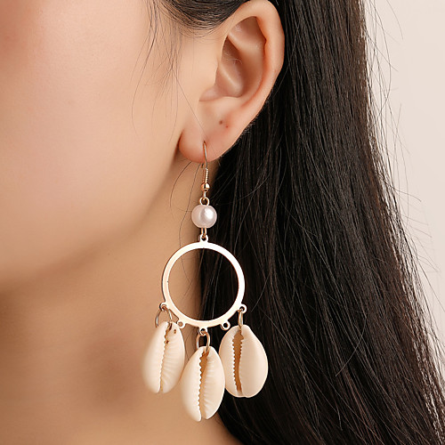 

Women's Earrings Holiday Wedding Birthday Romantic Earrings Jewelry Gold For Date Street Festival 1 Pair