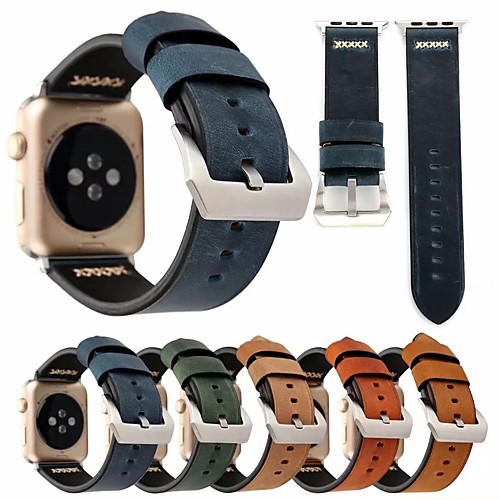 

Watch Band for Apple Watch Series 5/4/3/2/1 Apple Classic Buckle Genuine Leather Wrist Strap