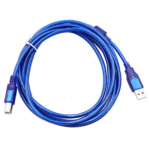 

USB 2.0 Printer Cable Type A Male to Type B Male Dual Shielding