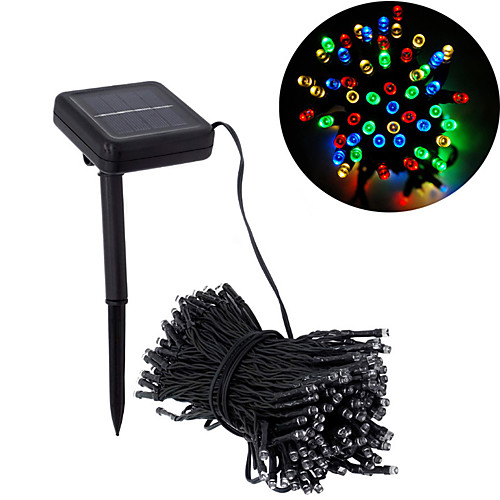 

Outdoor Solar String Lights 20m String Lights 200 LEDs 1 set Warm White Multi Color Solar Garden Lights Decorative Solar Powered