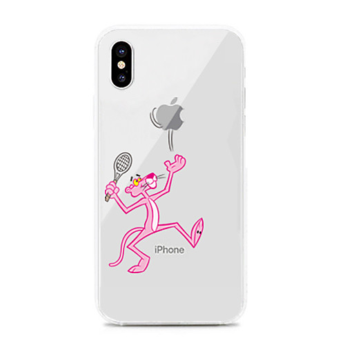 

Case For Apple iPhone XS / iPhone XR / iPhone XS Max Shockproof / Dustproof / Transparent Back Cover Transparent / Cartoon TPU