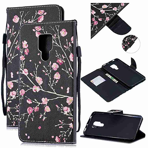 

Case For Huawei Huawei Nova 3i / Huawei Nova 4 / Mate 10 Wallet / Card Holder / Shockproof Full Body Cases Flower PU Leather