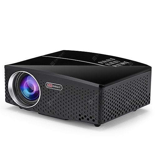 

GP80 LCD LED Projector 1080P HD 1800 Lumens Mini Portable Projector for Home Theater Cinema Supprot 1080P USB HDMI