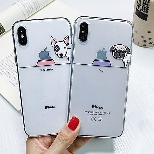 

Shockproof TPU Dog Case for Apple iPhone 11 Pro Max X XR XS Max 8 Plus 7 Plus 6 Plus SE Back Cover