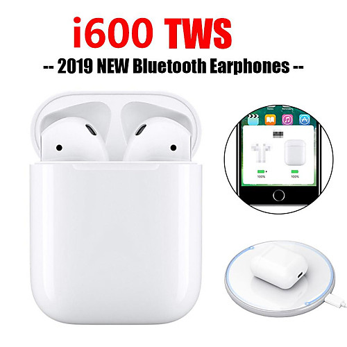 

LITBest TWSi600 TWS True Wireless Earbuds Wireless Earbud Bluetooth 5.0 with Microphone with Volume Control with Charging Box